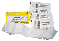 622 - QF Bandage Compress 2" 4 Box R523192 - WR